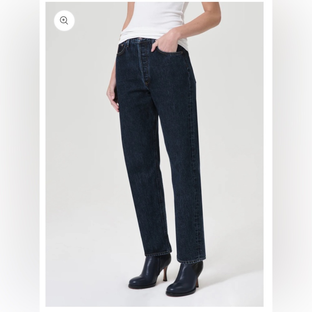 Agolde 90’s Pinch Waist High Rise Straight in Pendulum size 26
